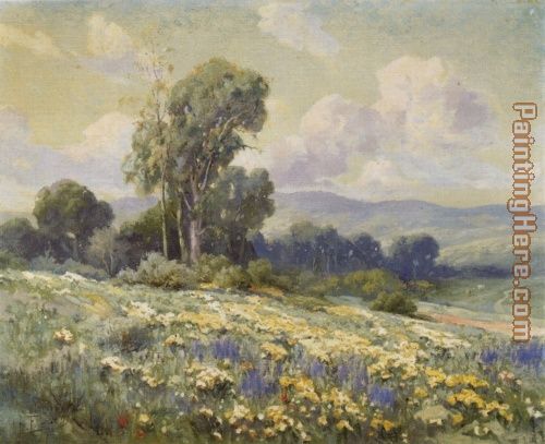 Blooming Hillside painting - Angel Espoy Blooming Hillside art painting